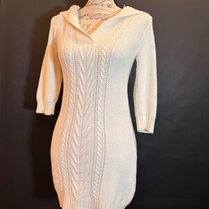 Cozy Cable-Knit Sweater Dress for Girls